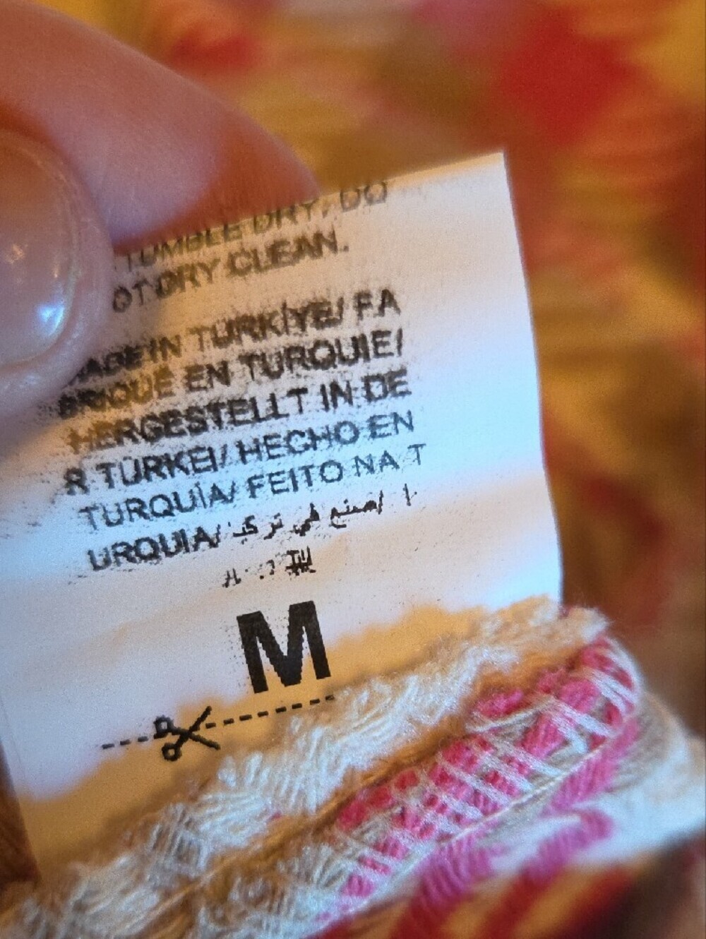 SHEIN Pink and White Plaid Mini Skirt - Picture 2 of 4